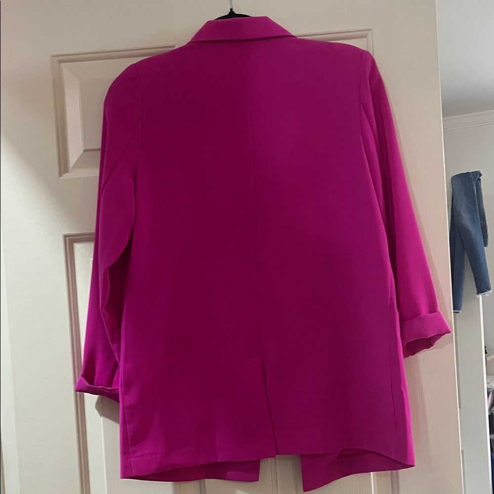 TCEC Fuchsia Blazer Jacket in Great Condition - Picture 6 of 8